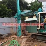 Cách trộn Bentonite trong thi công khoan cọc nhồi